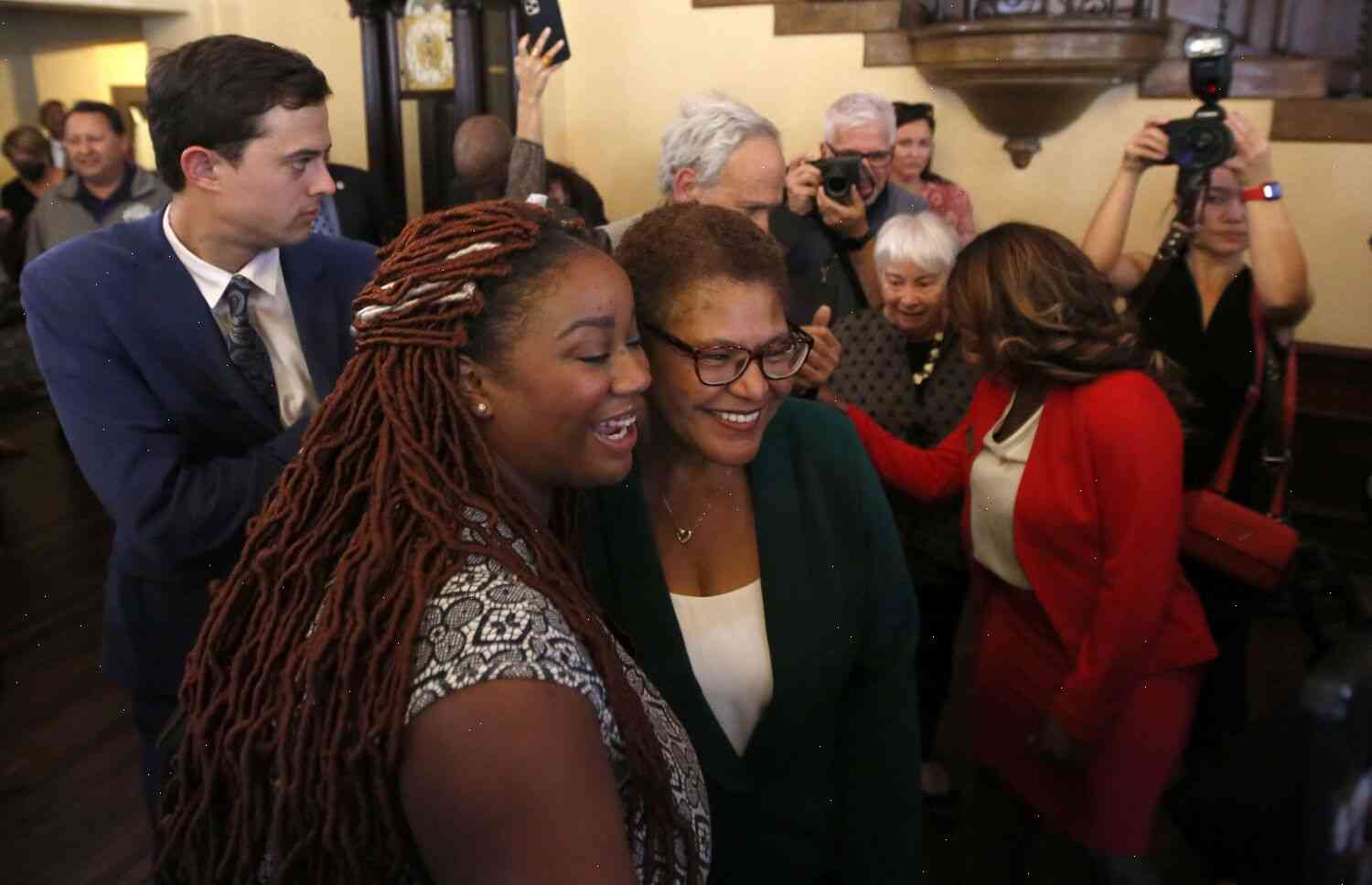 The Black Business Community is lining up behind Karen Bass