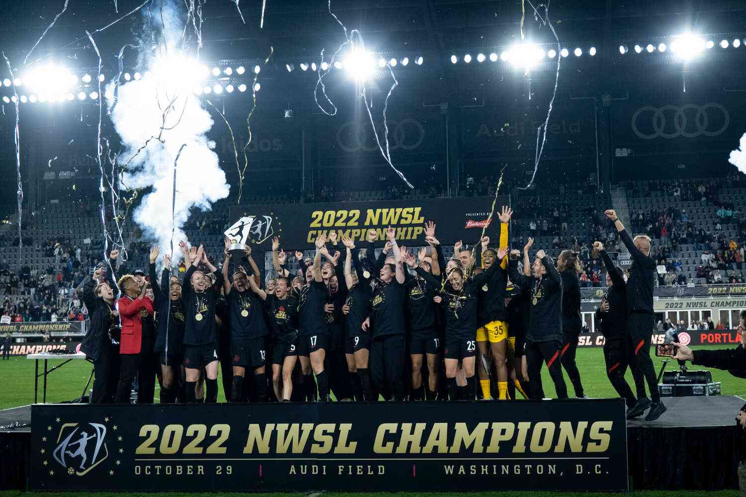 Portland Thorns win NWSL’s first-ever North American Championship