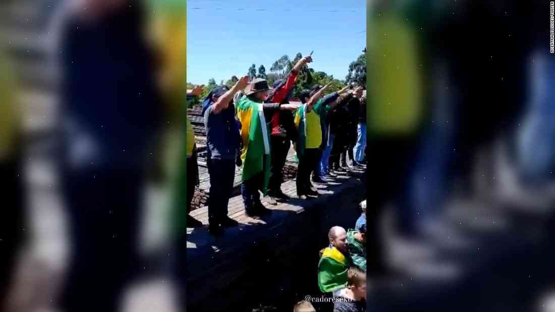 Brazilian President Michel Temer to investigate racist video of white people waving handkerchiefs in a Nazi salute
